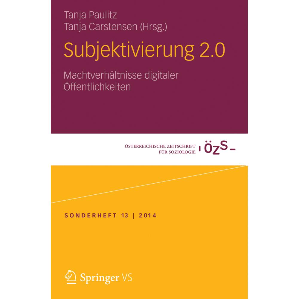 Präsentation des Selbst 2.0, Fachbücher von Tanja Paulitz, Tanja Carstensen