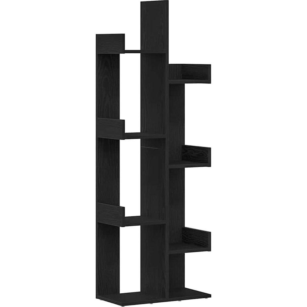 Vidaxl Nero Scaffale, Freistehende Bücherregale (25.50 X 48 X 140 Cm)