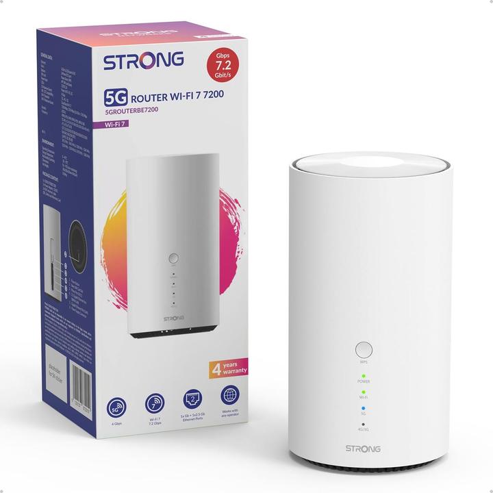 Actual product image Strong Router WIFI 7 Dual Band BE7200