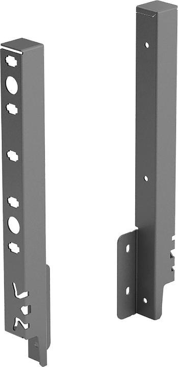 Hettich Back panel connector set ArciTech anthracite (1 pcs.)