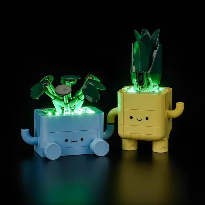BrickBling LED Licht Set für LEGO Fröhliche Pflanzen (10349)