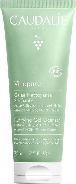 Image du produit Caudalie Vinopure Gelée Nettoyante Purifiant (Gel nettoyant, 75 ml)