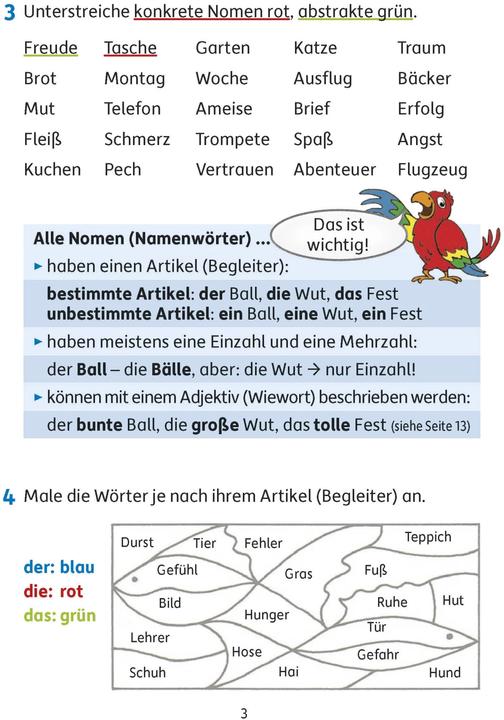 Produktbild Grammatik 3. Klasse (Deutsch, Gisela Specht, Helena Heiss, Martina Knapp, 2020)
