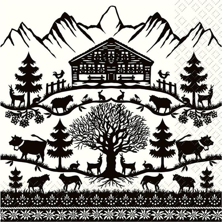 Stewo Servietten (20 pcs, 12.70 x 12.60 cm)