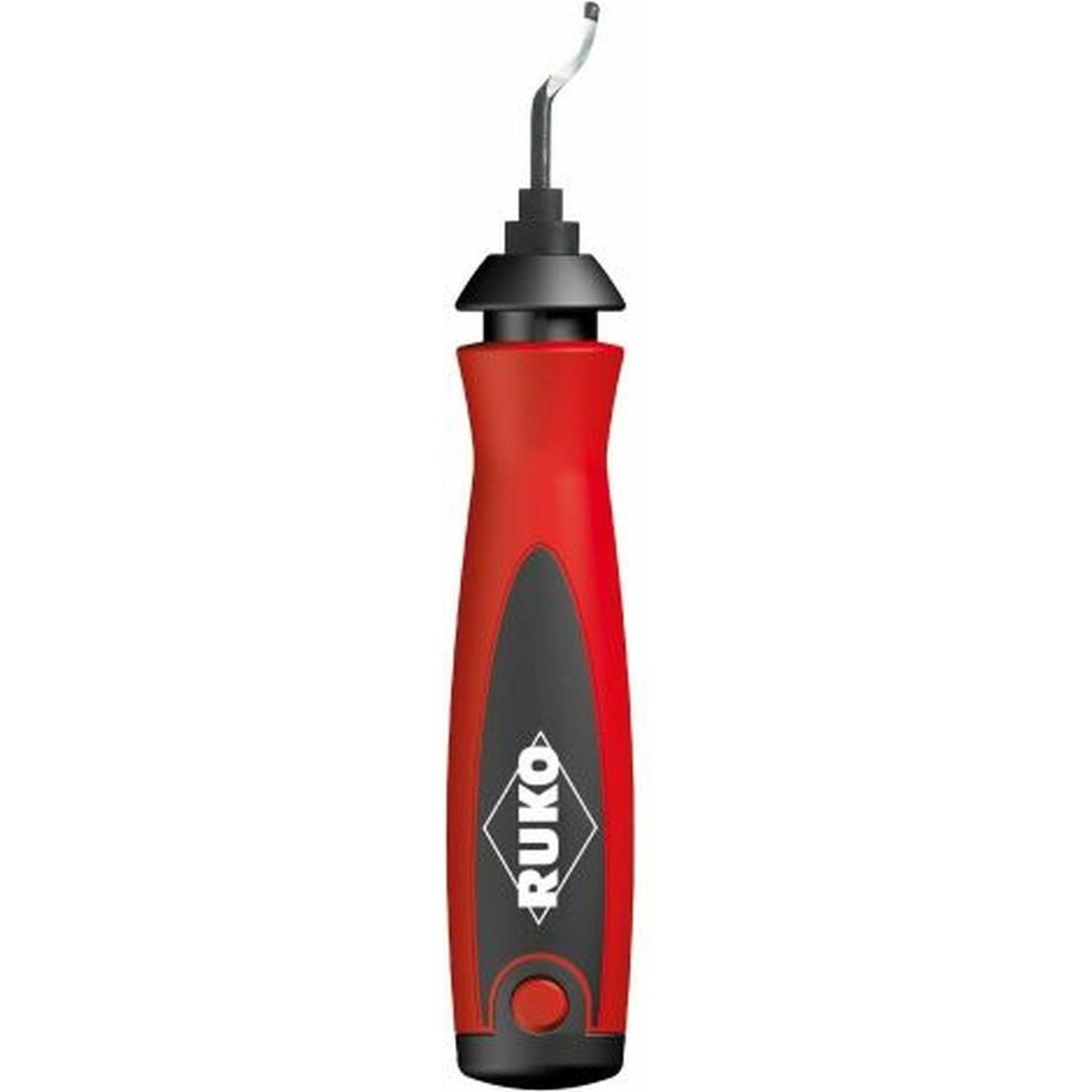 Ruko, Raspa + Lima, Sbavatore Per Bordi Con Lama Hss - 2 Pezzi.