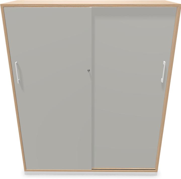 Actual product image Narbutas Choice sliding door cabinet (120 x 40 x 146.5 cm)