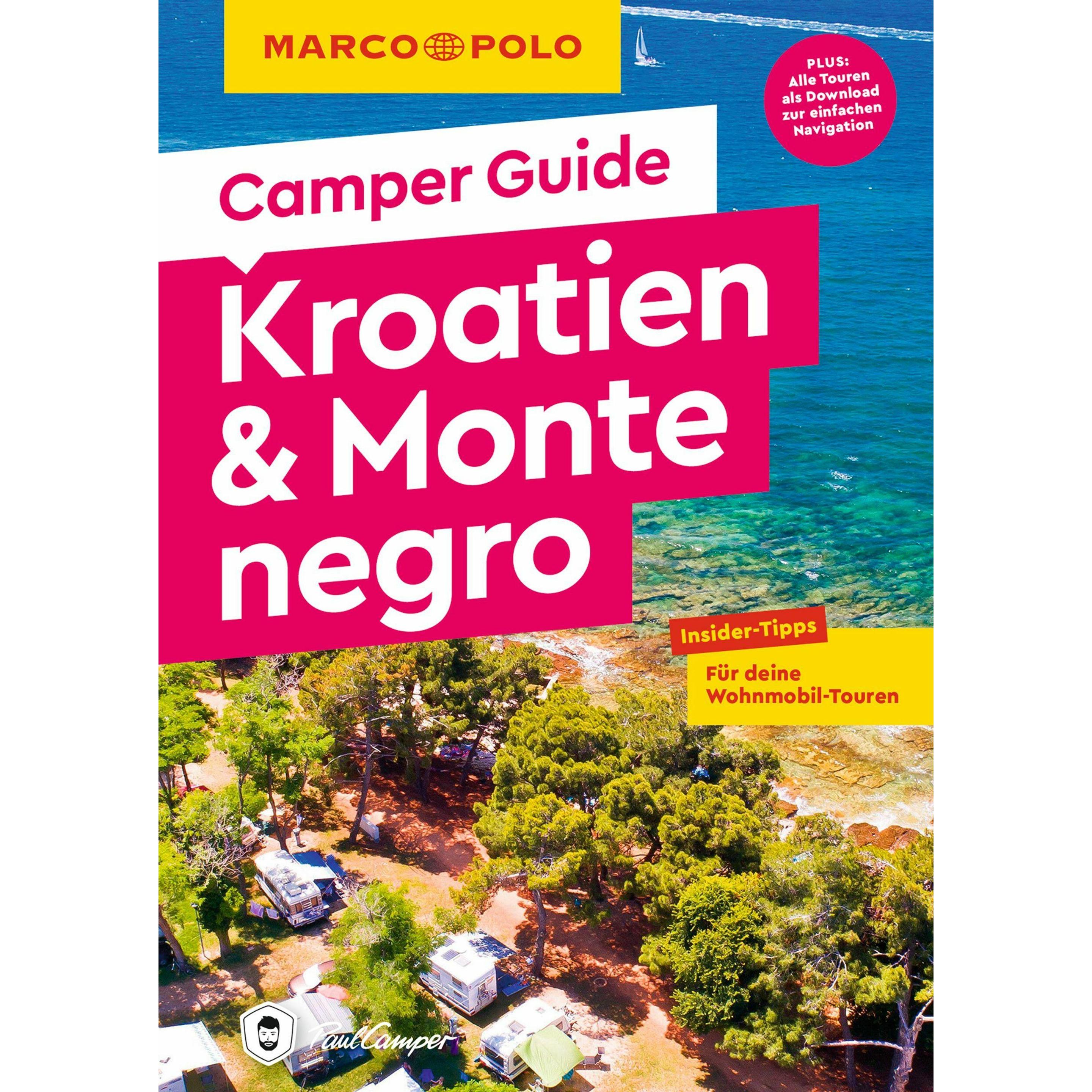 Camper Guide Kroatien & Montenegro, Ratgeber von Mirko Kaupat