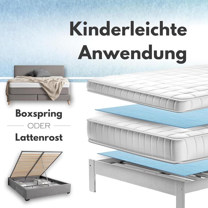 Produktbild Topper Antirutsch Matratzenschoner f (60 x 180 cm)