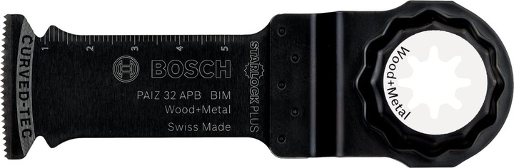 Bosch Professional Zubehör BIM Tauchsägeblatt PAIZ 32 APB, Wood and Metal, 60 x 32 mm, 10er-Pack