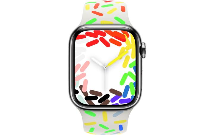 Produktbild Apple Pride Edition Sport Band S/M (41 mm, Fluorelastomer)