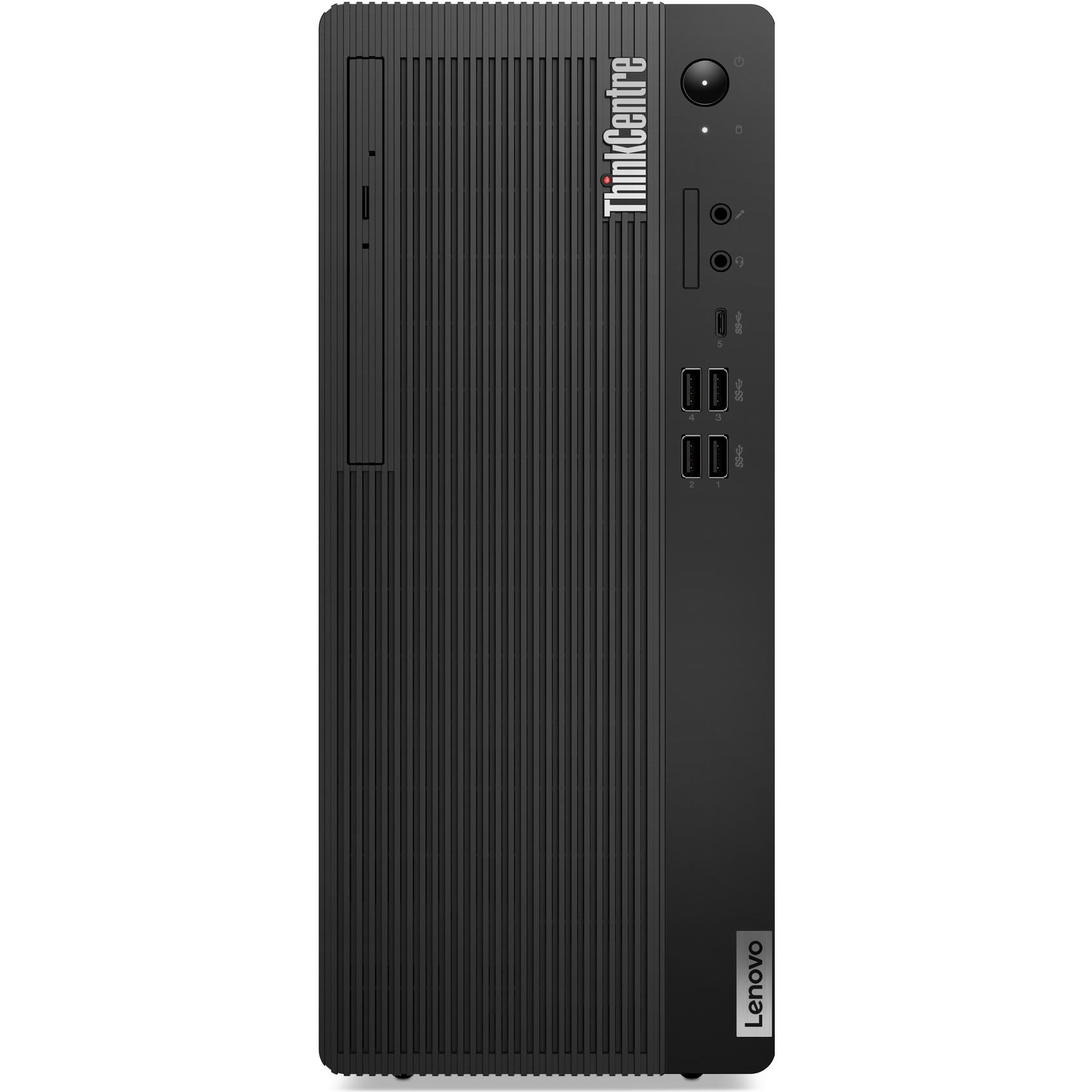 Lenovo ThinkCentre M70t Gen 5 (512 GB, 16 GB), PC, Schwarz