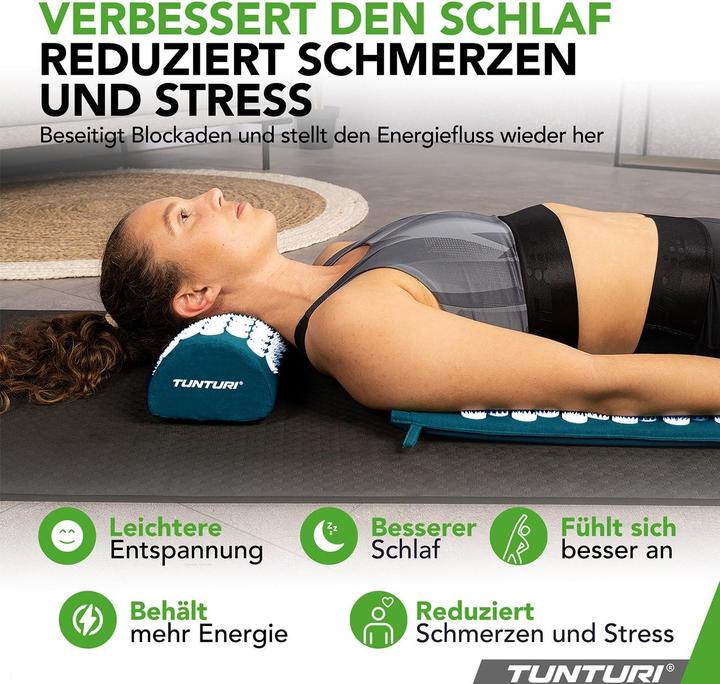 Produktbild Tunturi Akupressur Matte und Kissen