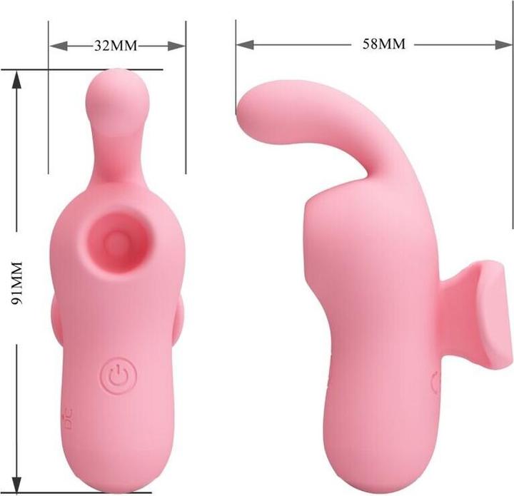 Productafbeelding Pretty Love Mini Speeltje Van Magic Bee Vibrator & Zuignap