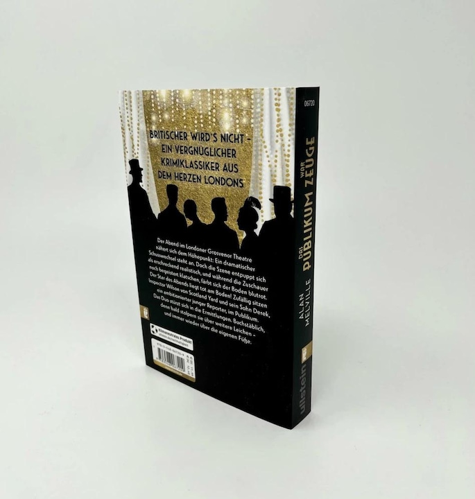 Produktbild Das Publikum war Zeuge (Deutsch, Alan Melville, 2022)