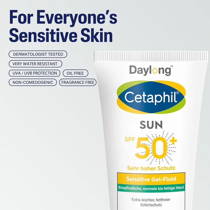 Actual product image Cetaphil Sun Cetaphil Sensitive Gel (Sun gel, SPF 50+, 50 ml)
