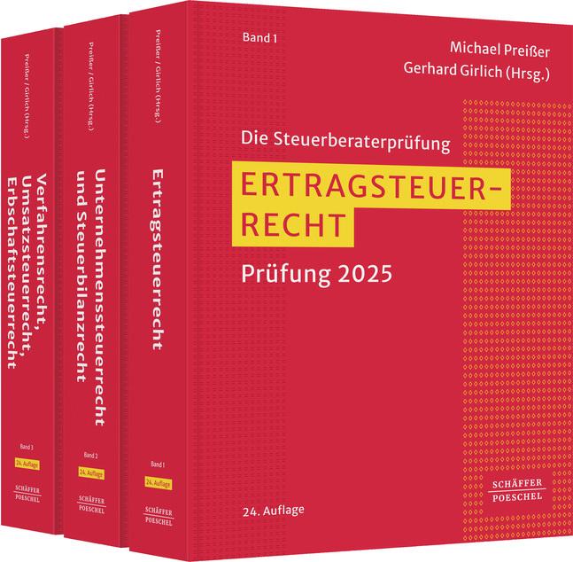 Immagine prodotto Die Steuerberaterprüfung (Tedesco, Gerhard Girlich, Michael Preißer, 2025)