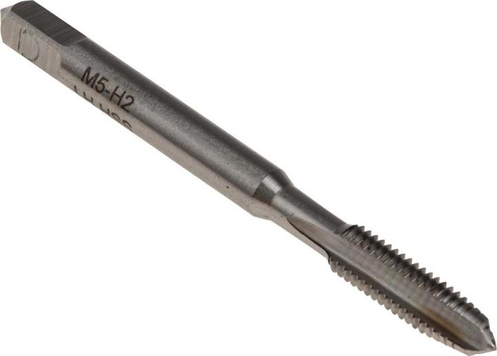 Actual product image RS PRO HSS LH thread straight flute tap,M5,ISO
