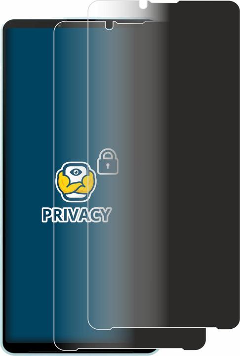 Actual product image BROTECT Anti-spy privacy film Blue light protection film (2 Piece, Sony Xperia 10 VI)