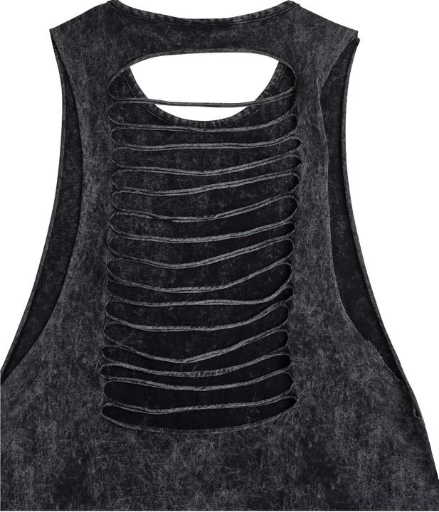 Actual product image Urban Classics Ladies Random Wash Back Cut Dress (M)