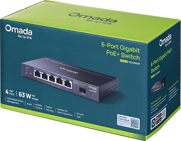 Image du produit Omada Access 6-Port Gigabit Switch (6 ports)