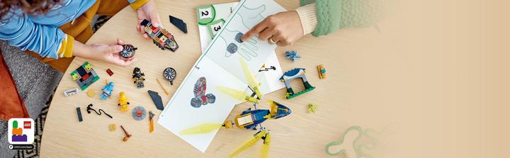 Image du produit LEGO Ninjago - Duel entre Nya et le bébé dragon d'Arin (71798, LEGO Ninjago)