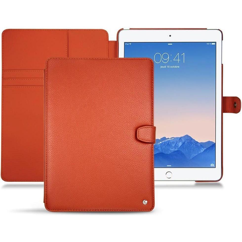 Noreve Lederschutzhülle Wallet (iPad Air 2), Tablet Hülle, Orange