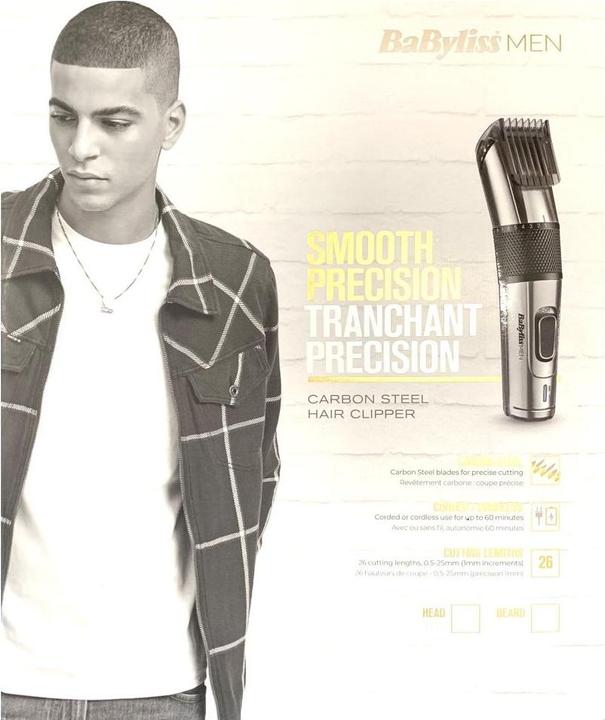 Actual product image BaByliss E977E, Stainless steel