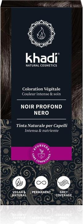Immagine prodotto Khadi Colore dei capelli della pianta (Nero)