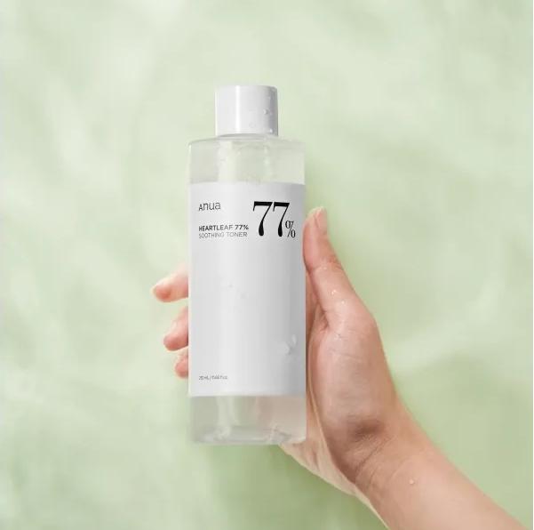 Actual product image Anua Heartleaf 77% (Face toner, 500 ml)