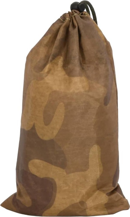 Actual product image VidaXL Camouflage net Bundeswehr army camouflage net hunting deco net storage bag
