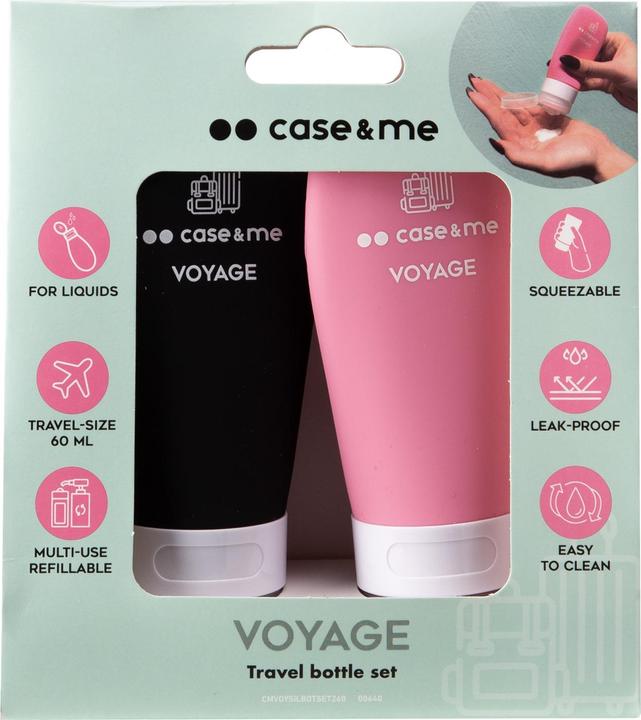 Actual product image Caseme Voyage bottle set