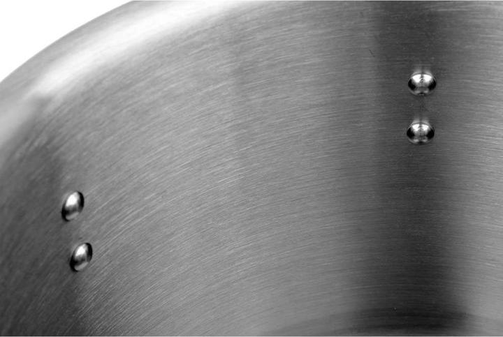 Immagine prodotto Yato Pentola In Acciaio Inox Alta Con Coperchio 28x28 17l (28 cm, Pentola, Acciaio inossidabile)