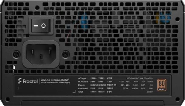 Image du produit Fractal Anode d'alimentation Bronze (650 W)
