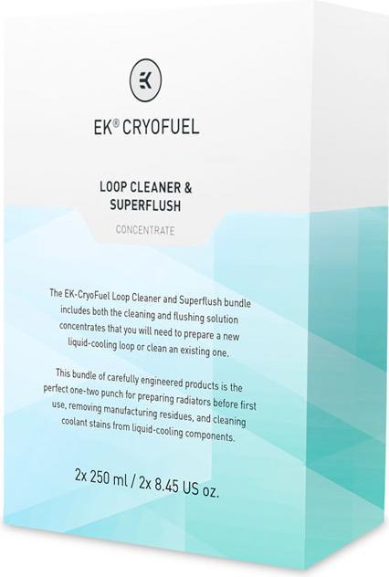 Produktbild EKWB EK Waterblocks EK-CryoFuel Loop Cleaner + Superflush Konzentrat (250 ml, Konzentrat)