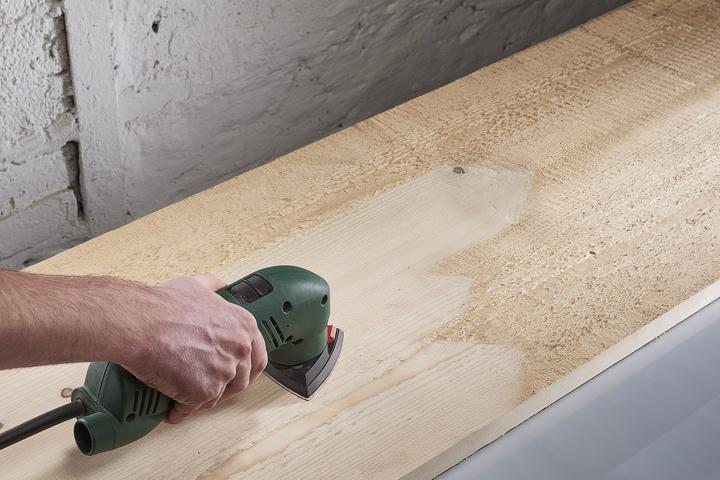 Actual product image wolfcraft 5 Adhesive sanding sheets Aluminium oxide K40 Delta 105mm (40)