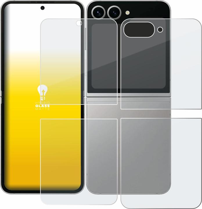 Image du produit upscreen Reflection Shield Verre Mat (1 pièce(s), Samsung Galaxy Z Flip6)