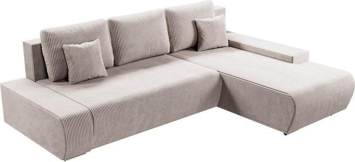 Produktbild Juskys Sofa Iseo Rechts mit Schlaffunktion (2-Sitzer)
