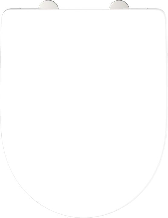 Produktbild Schütte WC Sitz Duroplast WC-Sitz WHITE D-Form PRO 7 Geberit Icon 82814 Weiss