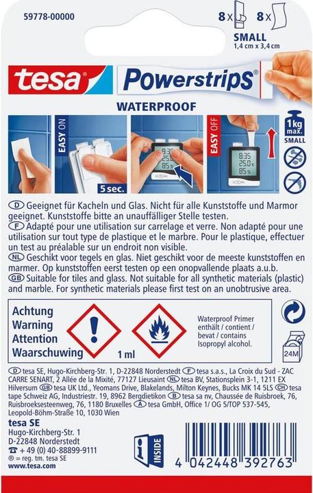 Actual product image tesa Waterproof Strips SMALL