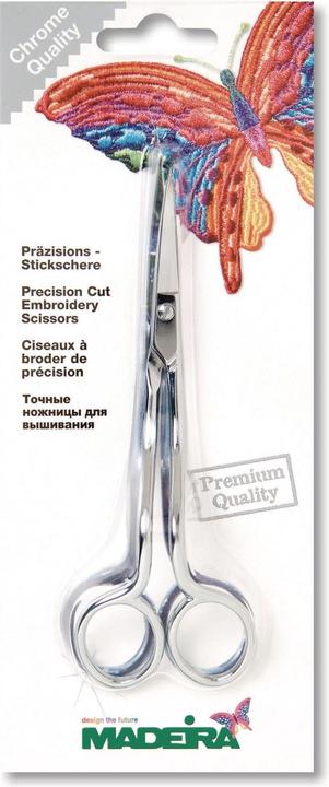 Madeira Präzisions-Stickschere chrome (2.50 cm)