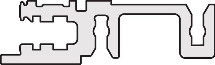 Produktbild Schroff Horizontaler Kartenausbau - HORIZ.AB. 3HE VO LD HI VT