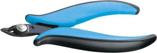 Produktbild Gedore Miniatur Elektronik-Seitenschneider für 1,0 mm Kupferdraht, Stahl, Schwarz/Blau (135 mm)