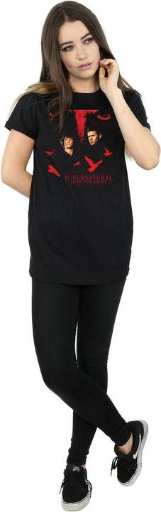 Immagine prodotto Supernatural Crow Eyes Maglietta Ampia Donna (XL)