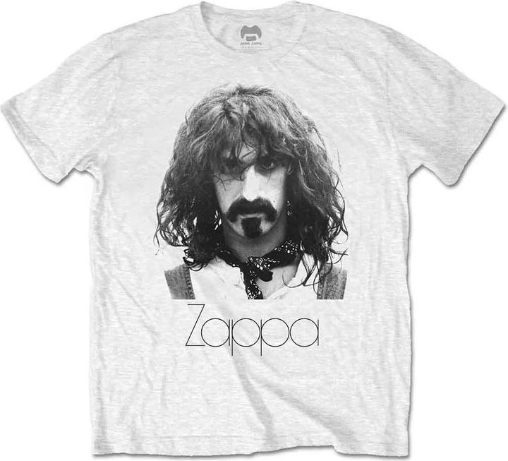 Frank Zappa Thin Logo Portrait (S)