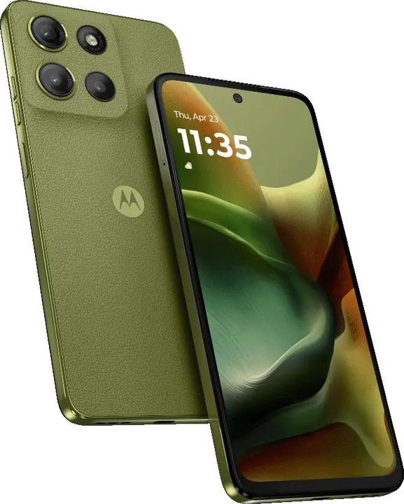 Actual product image Motorola MOTO G15 DS 4+128 VOD GREEN (128 GB, Iguana Green, 6.72", Dual SIM, 4G)