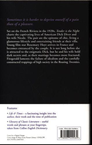 Produktbild Tender is the Night (Englisch, F. Scott Fitzgerald, 2012)
