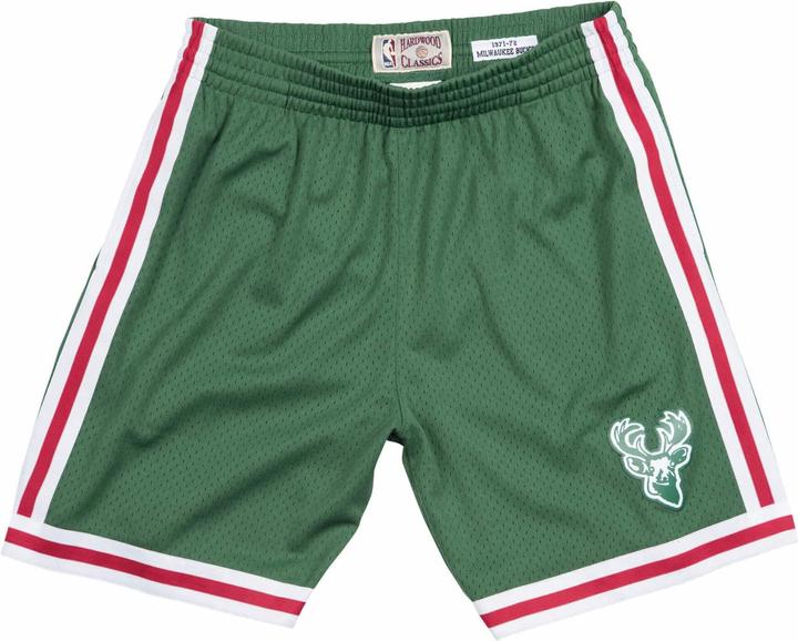 Produktbild Mitchell & Ness M&N NBA Swingman Shorts Milwaukee Bucks Road 1971-72 - XL (XL)