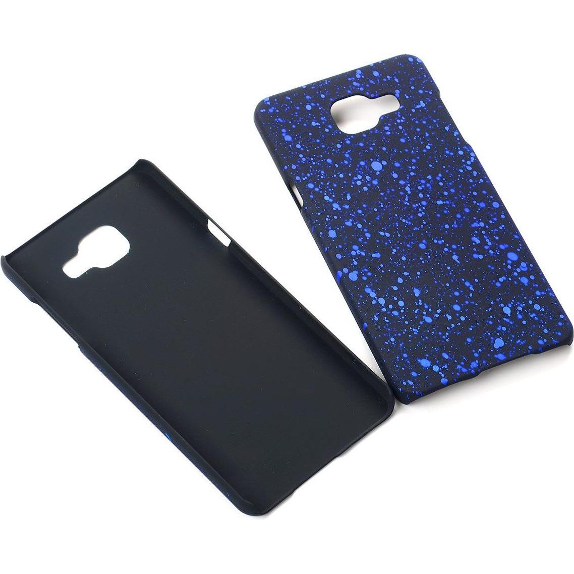 König Design Handy Hülle Schutz Case Bumper Etuis für Samsung Galaxy A5 2016 3D Sterne Blau (Samsung Galaxy A5 (2016)), ...
