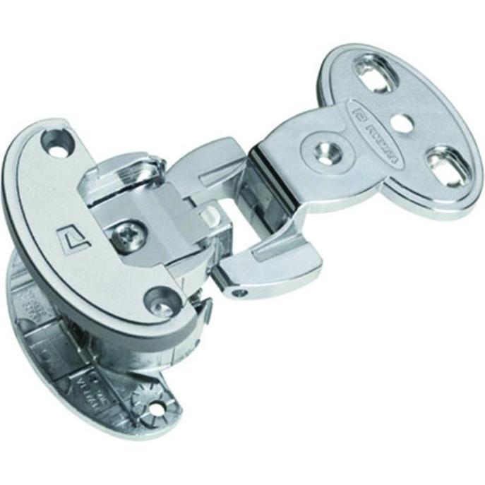 Prämeta, Möbelscharnier, Einachs-Zwillingstopfbänder SERIE 2800 CLIP, Türauflage 5.5 mm