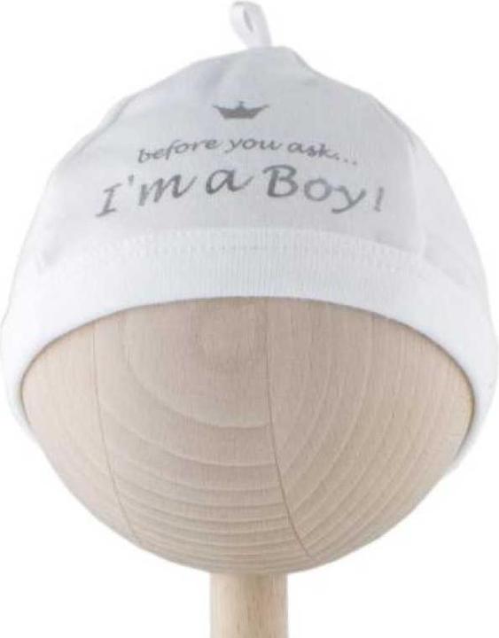 Actual product image Bambam Cap I am a boy